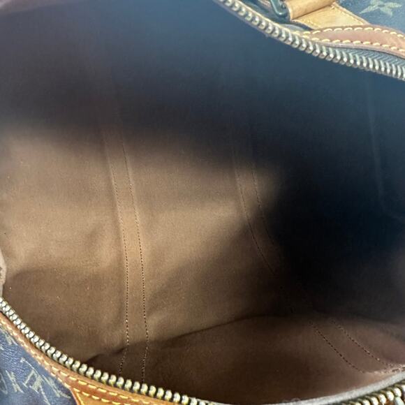 Louis Vuitton Vintage Monogram Sac Souple 45 Duffle Bag Boston Travel - Picture 5 of 16